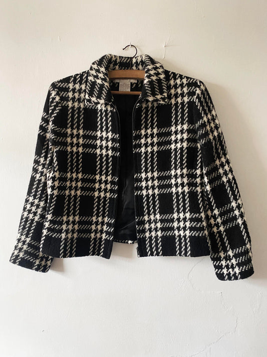 Pure New Wool Check Jacket 12