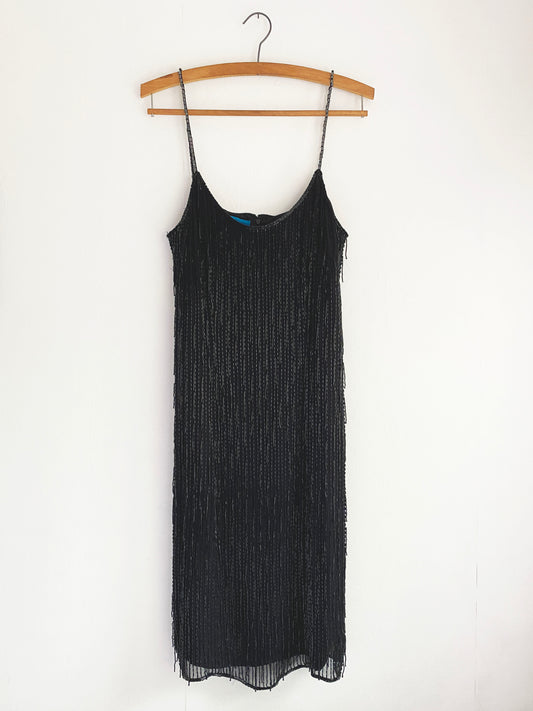 Glass Beaded Silk Dress XS/S